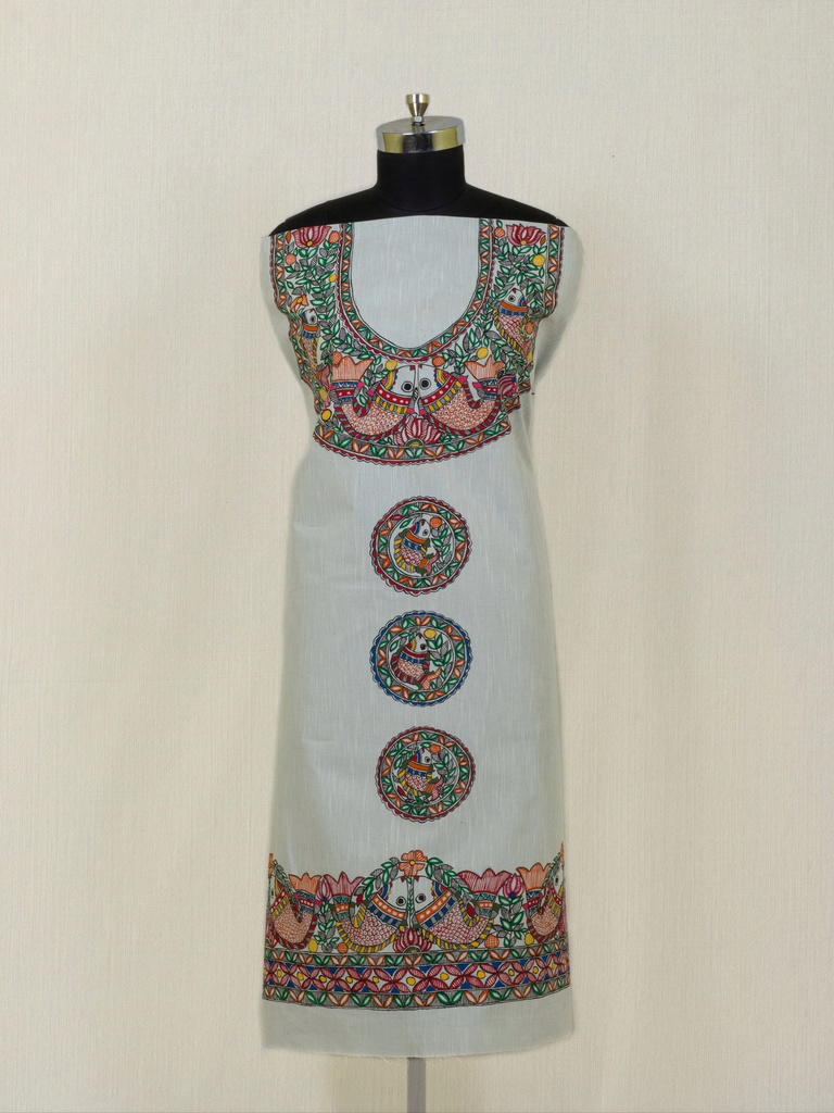 Mithila painting kurti clearance design